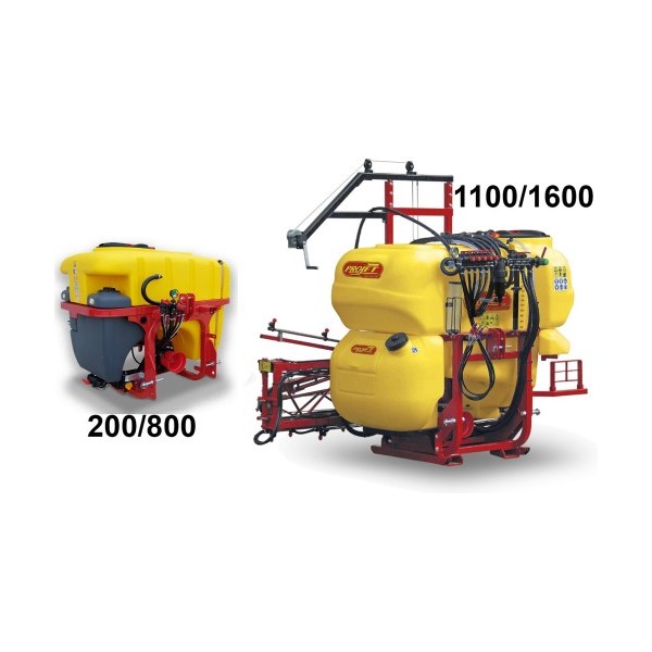 Pulverizador Suspendido Mixer (600-800-1100-1300-1600) ECO BDI (12-15m)